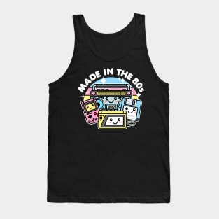 Made in the 80s Cute Kawaii Art Tank Top